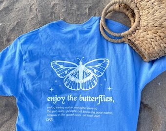 Enjoy the Butterflies T-Shirt Formula Racing driver Shirt Racing fans