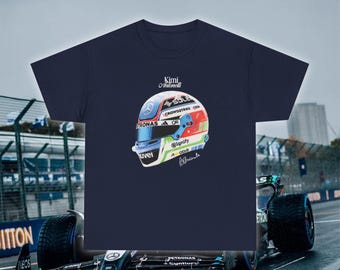 Kimi Antonelli Racing Helmet T-Shirt | Formula 1 Motorsport Fan Tee