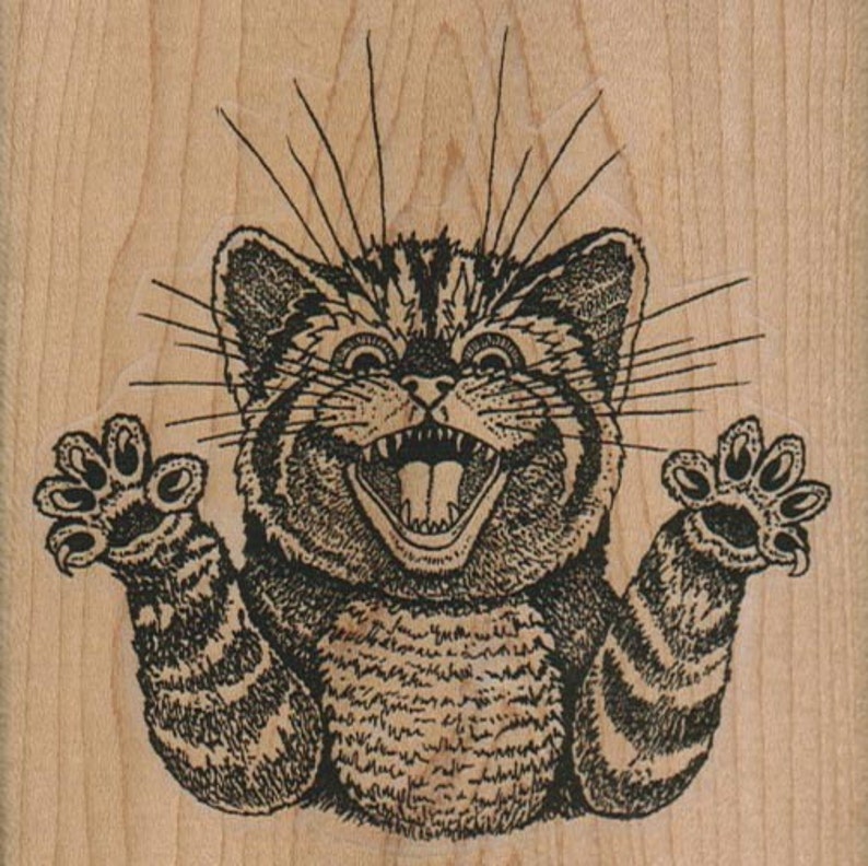 Rubber stamp Halloween vampire coffin scrapbooking supplies number 16618 stamping holiday horror