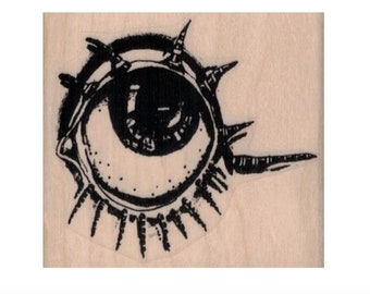 eye rubber stamp eyeballs oddity sexy eyes  Steampunk  Stamp whimsical  Rubber Stamp by Mary Vogel Lozinak  20177