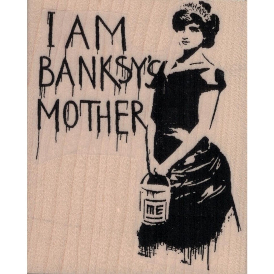 Banksy Stamps Images Unmounted Rubber Stamp Plate Street Etsy