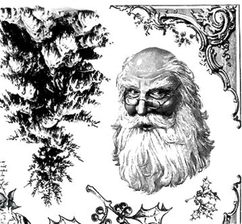 Santa Clause quotes words tateam EUC team no.1431 Price Reduced for Holidays unmounted rubber stamp plate Christmas