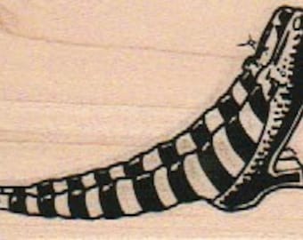 Wizard of Oz Rubber stamp striped socks and shoes stamps scrapbooking supplies 7322