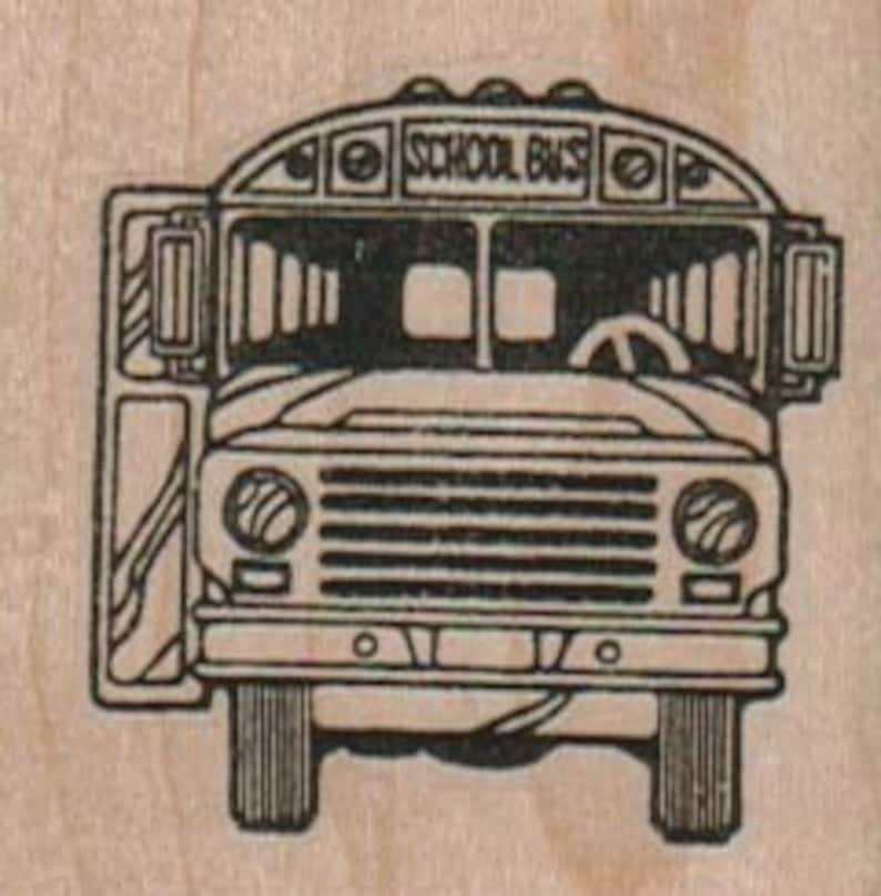 wood mounted Rubber stamp I survived Catholic school scrapbooking supplies number 365