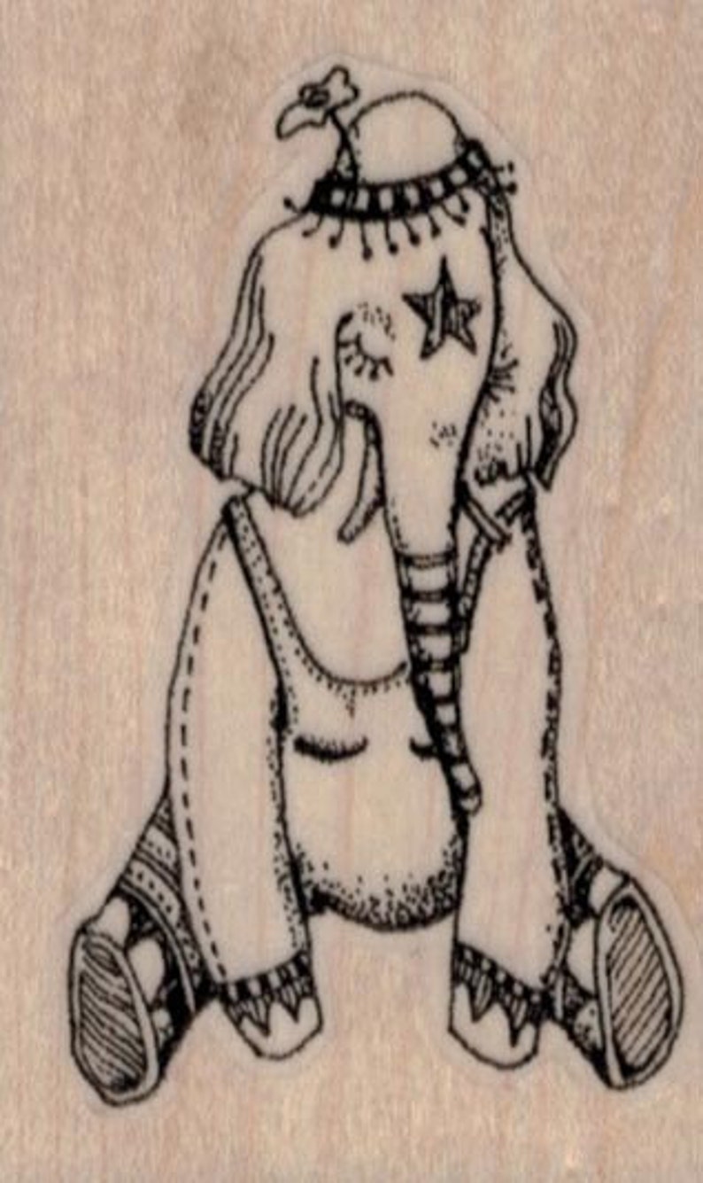 lollipop candy rubber stamp whimsical by Mary Vogel Lozinak tateam EUC team 19409 image 2