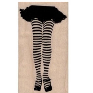 rubber stamps  striped legs leggings skirt girl body parts  no 19639 stamping craft supplies scrapbooking doll