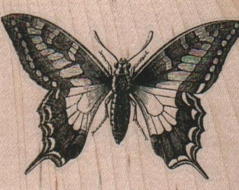 Rubber stamp Butterfly  wood Mounted  scrapbooking supplies number 14159
