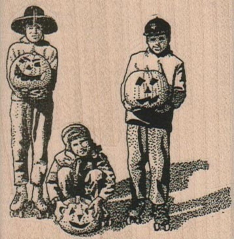 Rubber stamp Halloween vampire coffin scrapbooking supplies number 16618 stamping holiday horror