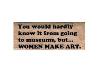 Woman Artist Quote  rubber stamp stamps stamping  606    craft supplies You Would Hardly Know It From