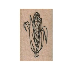Stempel montiert Mais auf dem Cob Stempel kleine Nummer 13006 Sommergarten
