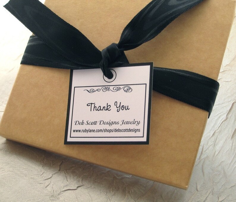 112 Customized THANK YOU Tags Etsy Shop Wedding and Shower Etsy