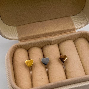 Ohrclips Kinder Herz,flache Herz Ohrclips für Kinder,Ohrringe ohne Ohrlöcher,schmerzfreie Ohrringe,erste Ohrringe,Geschenk Geburtstag Kinder