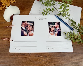 Personalisiertes Hochzeitsgästebuch: Polaroid Fotoalbum