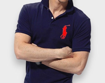 Camiseta Polo Ralph Lauren Logo Bordado Manga Corta Y Logo Polos De Verano Ralph Lauren - Camiseta Para Hombre