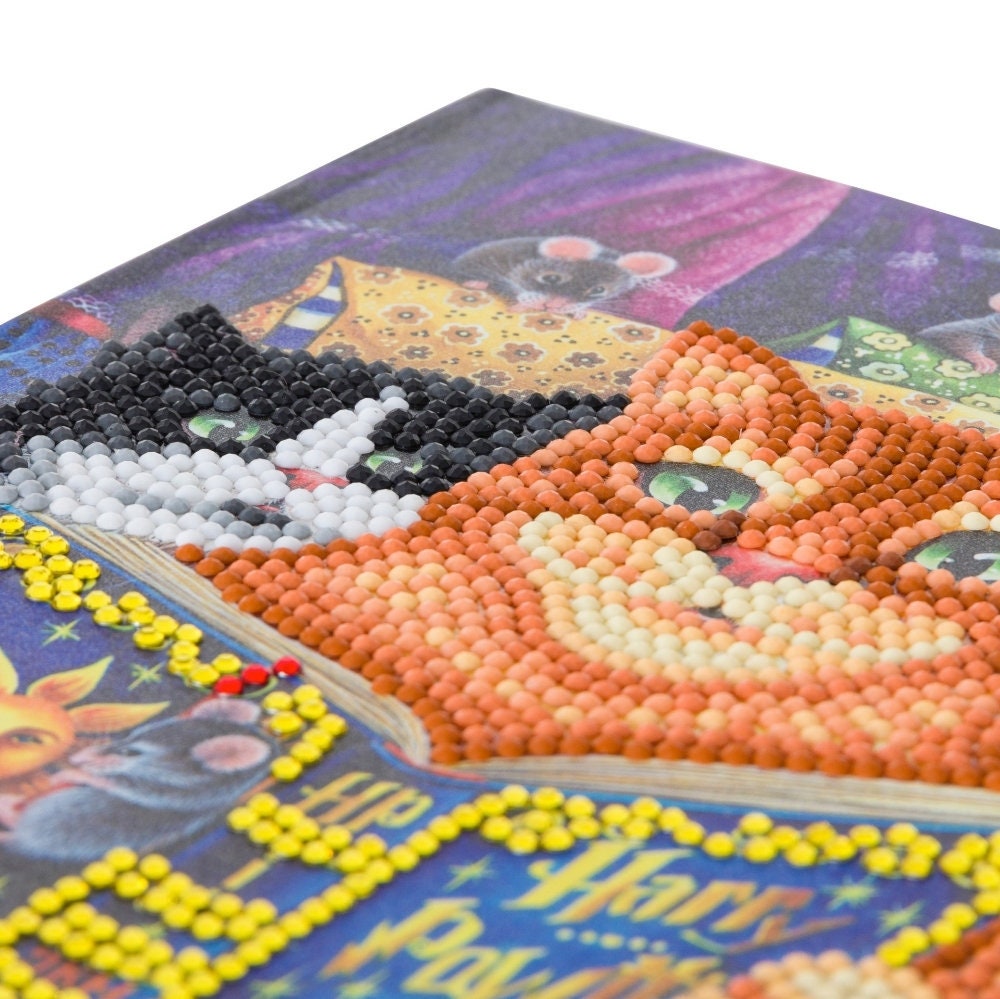 Kitten Bedtime Stories 26X18CM Crystal Art Notebook - Etsy