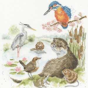 Am Rande des Wassers - (Hannah Dale) Kreuzstichpackung Von Bathy Threads