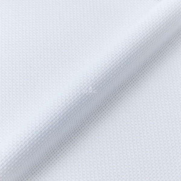 DMC White 14 Count Aida (BLANC) (Multiple Sizes Available)