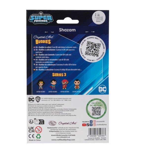 CRYSTAL ART Shazam Buddy Kit (DC