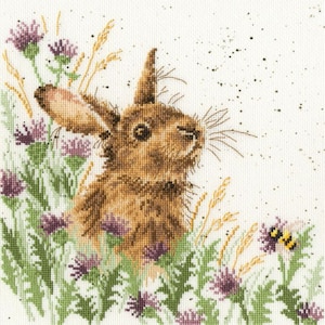 Hannah Dale - The Meadow Cross Stitch Kit by Bothy Threads