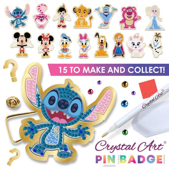 クリスタルアート ピンバッジ ブラインドバッグ - 15 個のコレクション