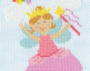 Kit de Ponto Cruz Conto de Fadas da Bothy Threads