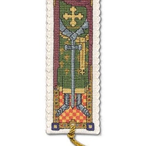 Medieval King Bookmark Cross Stitch Kit (Textile Heritage)