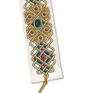 Celtic Jewel Bookmark Cross Stitch Kit (Textile Heritage)