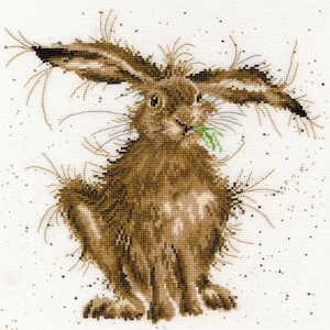 Hannah Dale - Hare Brained Cross Stitch Kit by Bothy Threads