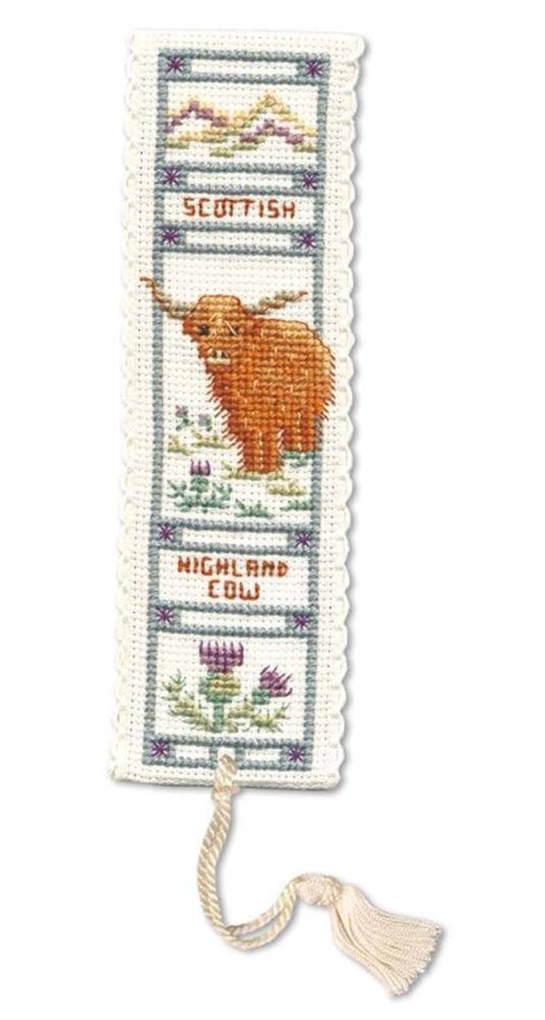 Garden Birds Bookmark Cross Stitch Kit Textile Heritage 