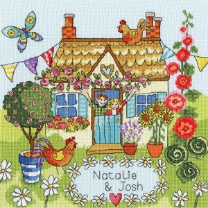 Julia Rigby - Our House Cross Stitch Kit by Bothy Threads
