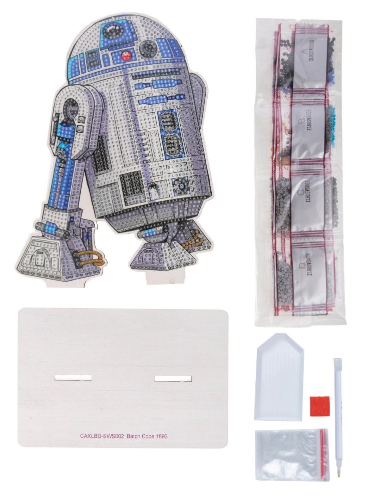 Crystal Art Mandalorian Buddy – Star Wars DIY-Kristallkunst-Set Für Fans Ab 6 Jahren