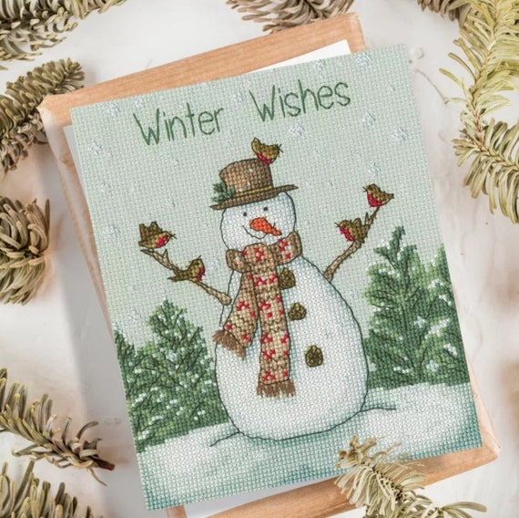 Minuets - Frosty Trees - Counted Cross Stitch Kit - Bothy Threads