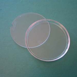 5 Acrylic Clear Round Plastic Coasters and 5 Acrylic Clear Square Coasters (extr