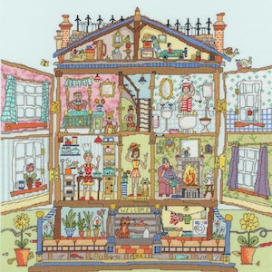 Cut Thru&#39; Dolls House by Bothy Threads