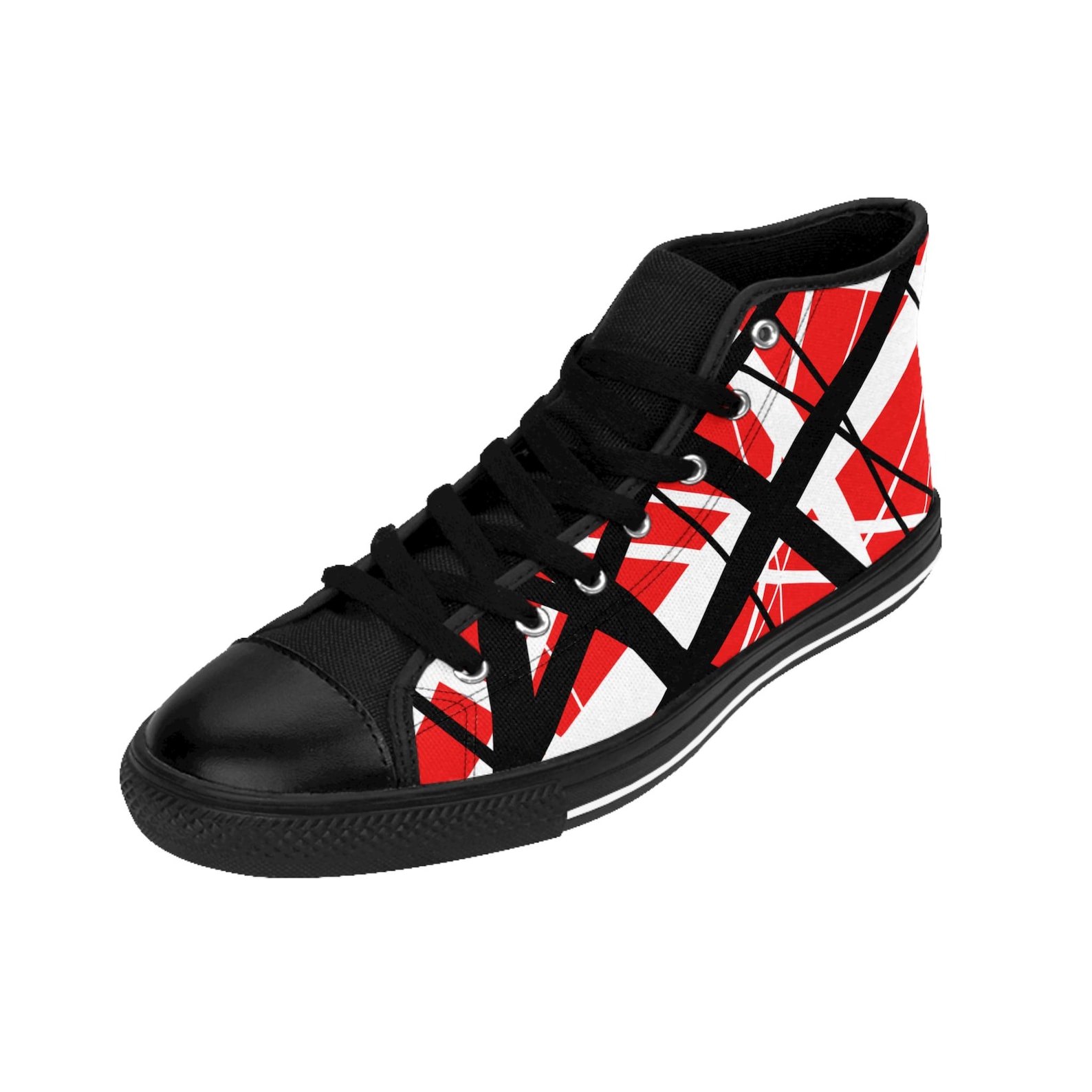 Frankenstrat High Top Sneakers, Rock Band Shoes, Classic Music Sneaker ...