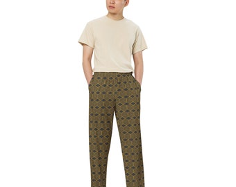 All-over print unisex wide-leg pants