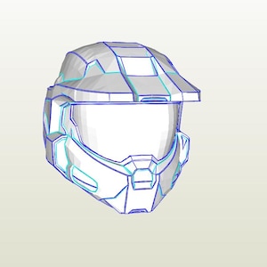 Halo Infinite Master Chief Mark V for Eva Foam Template - Etsy