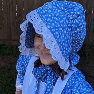 PIONEER COSTUME Girl&#39;s size 10/12 3 Piece set READY to ship
