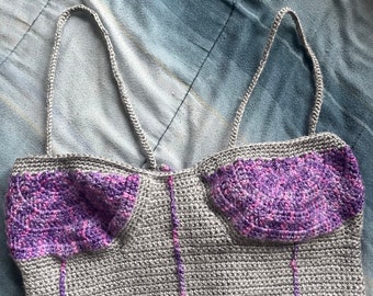 AuraKayWear Crochet Summer Corset
