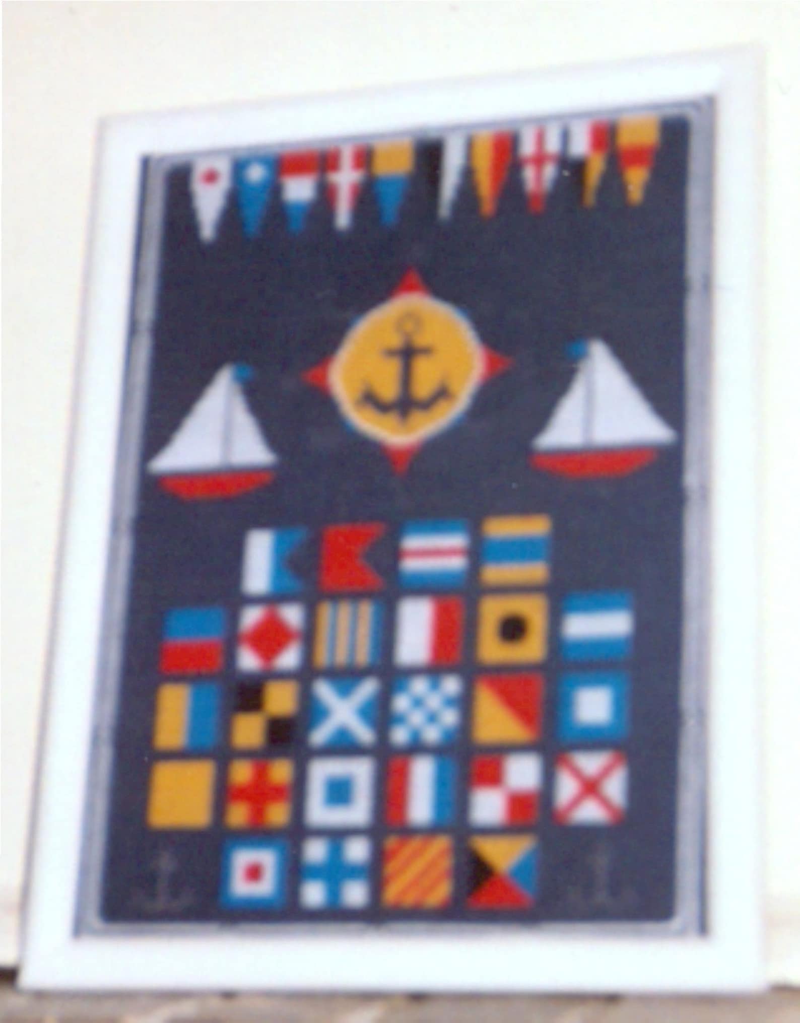 Nautical Alphabet in Cross Stitch Etsy