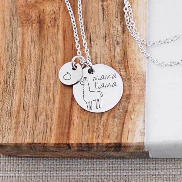 Mama llama necklace Clearance