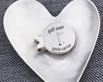 Golf Mom Personalized Golf Ball Marker, Mother's Day Gift for Mom, Golfer Mom Gift, Custom Golf Ball Marker for Mom, Gift for Her