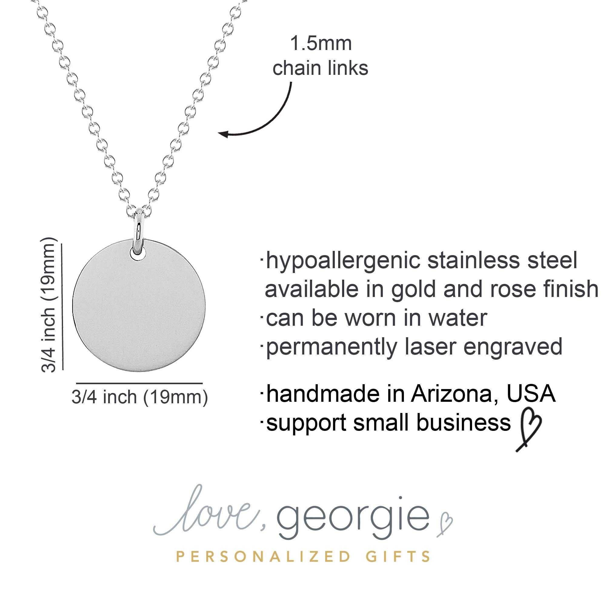 Collana BESPMOSP Con Ciondolo "Best Mum Ever" In Acciaio Inox, Regalo Per La Mamma