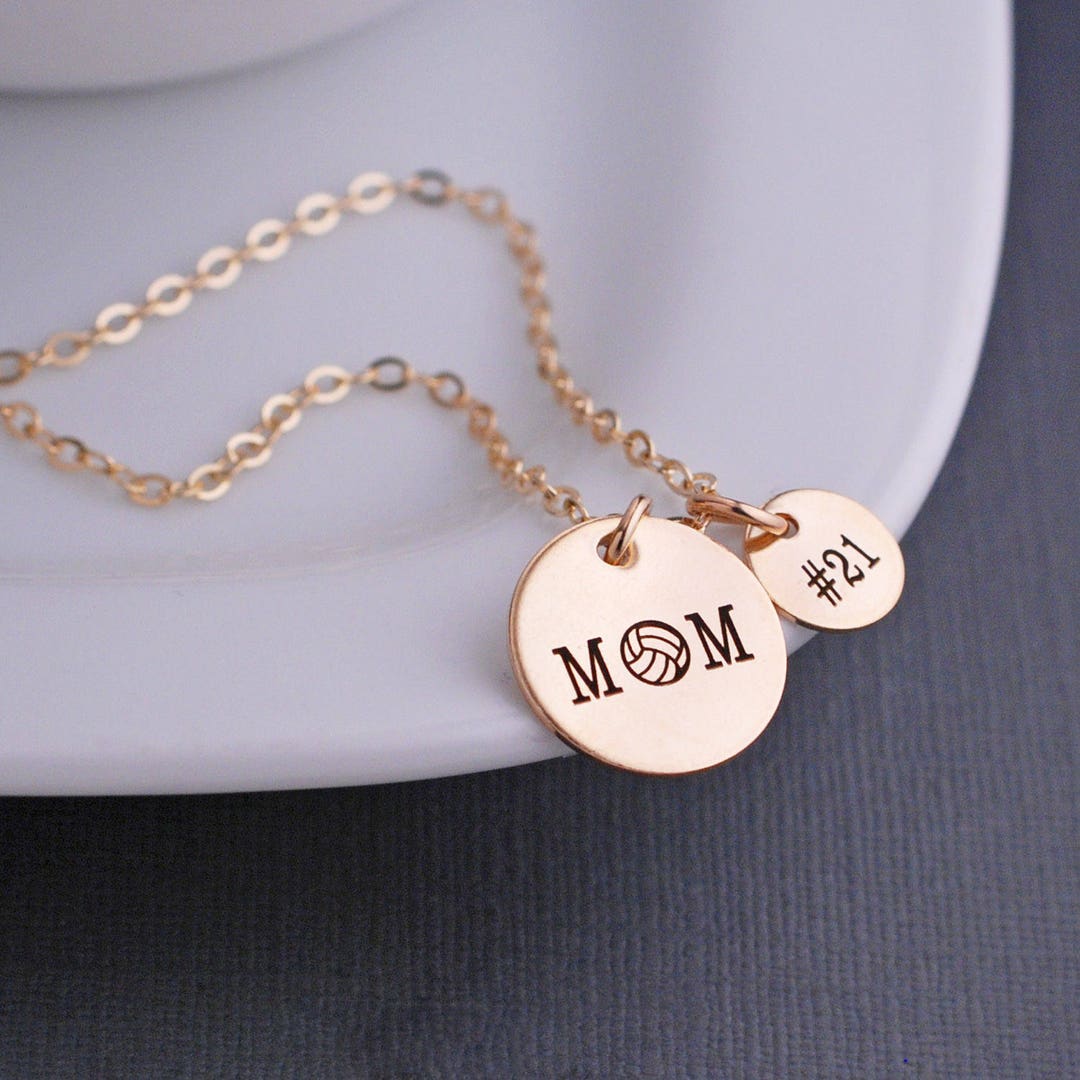 Personalized Sports Mom Necklace