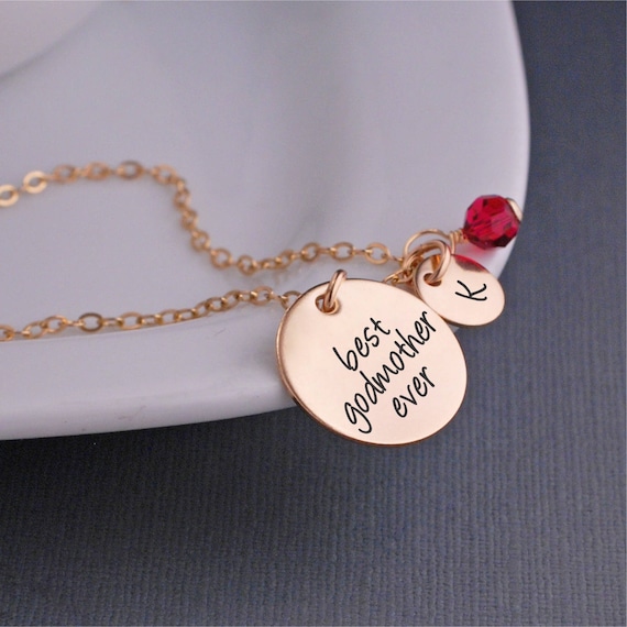 Personalized godmother best sale jewelry