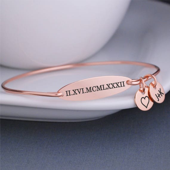 roman numeral bracelet