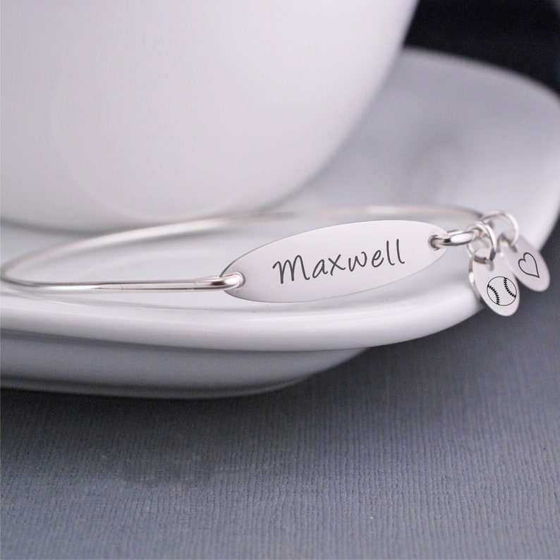 Personalized Name Bracelet, Child's Name Bracelet, Gift for Mom, Custom Name Bracelet image 1