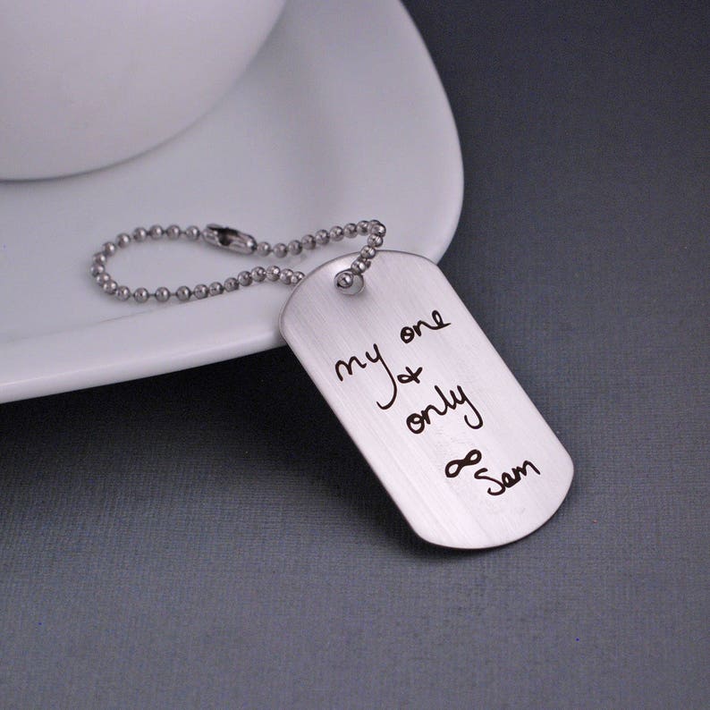 Christmas Gift for Mom Personalized Purse Charm Engraved Handwriting Gift Bag Charm