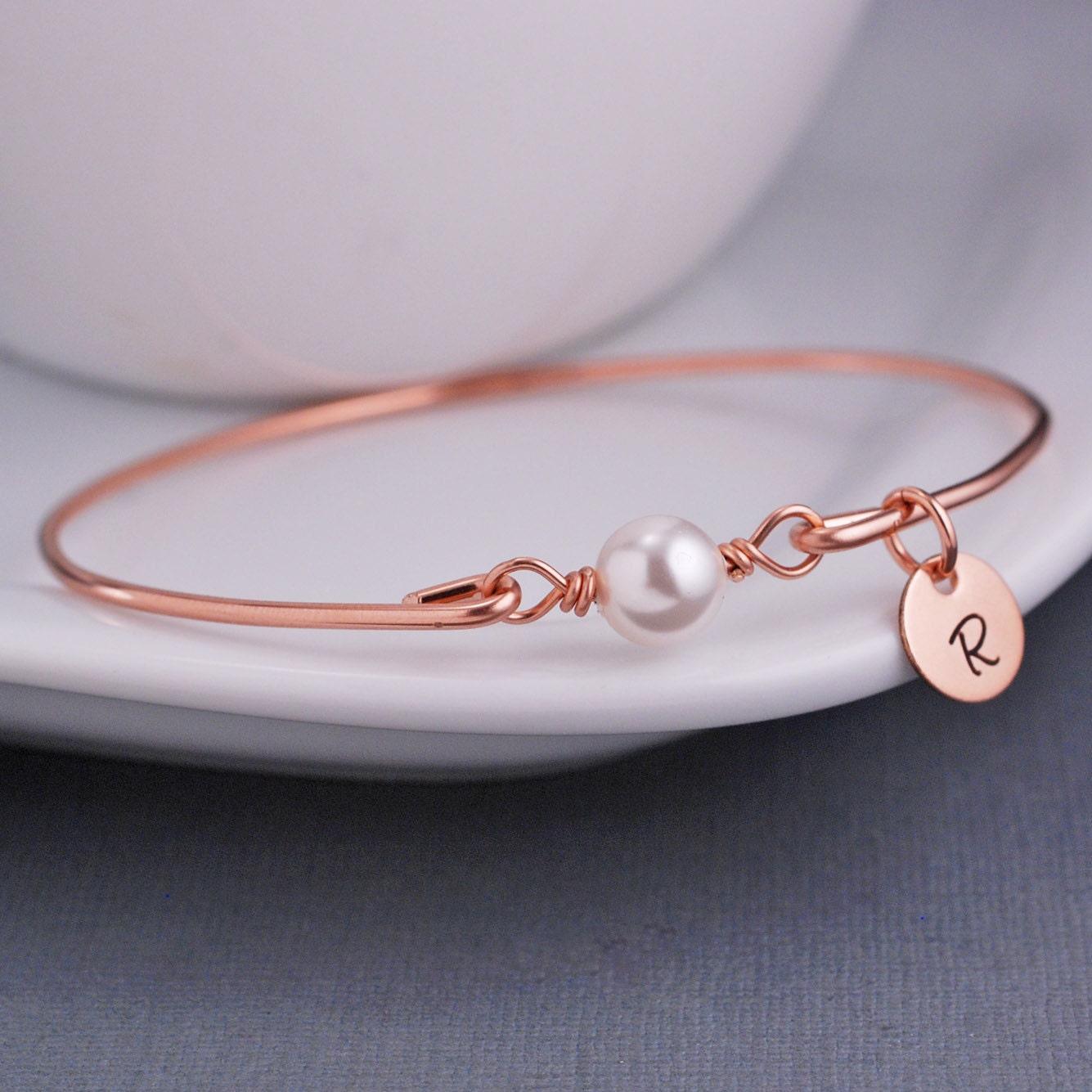 Etsy rose gold bracelet Clearance