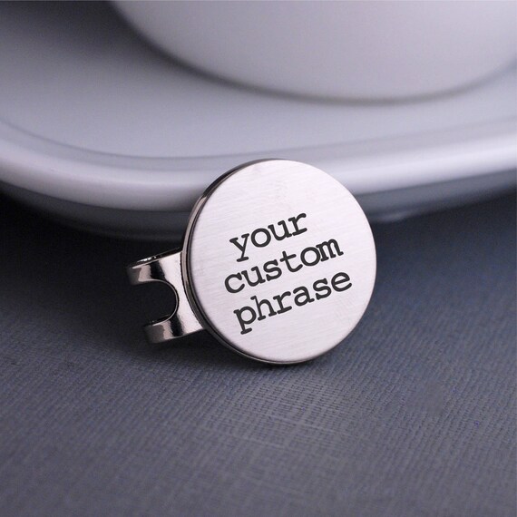 custom ball markers hat clips
